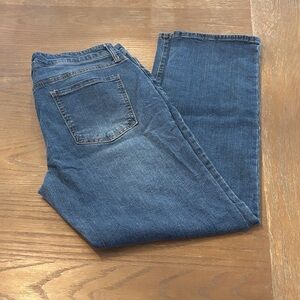 Fashion Nova Men's Straight Jeans in Deep Blue